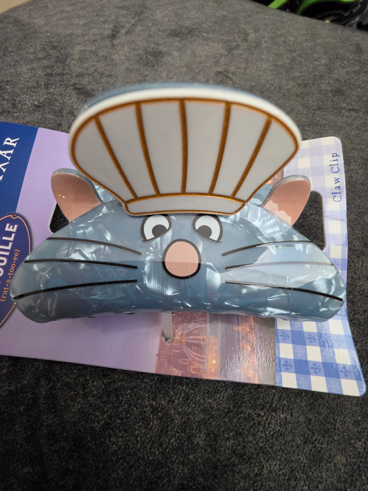 Disney Pixar Ratatouille Remy Chief Hair Clip