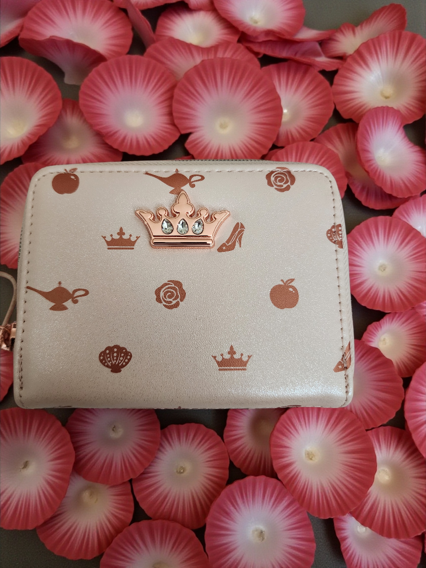 Loungefly Disney Princess Symbols Iridescent Wallet