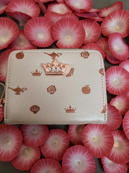 Loungefly Disney Princess Symbols Iridescent Wallet