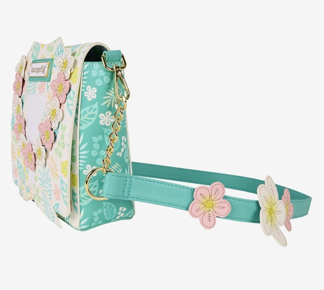 Loungefly Aloha! Floral Hawaiian Shirt Crossbody Bag