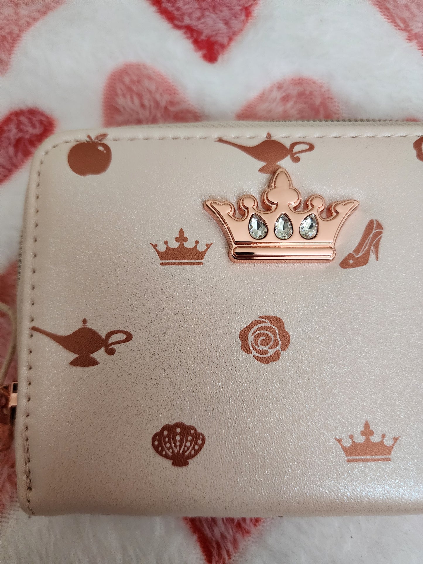 Loungefly Disney Princess Symbols Iridescent Wallet