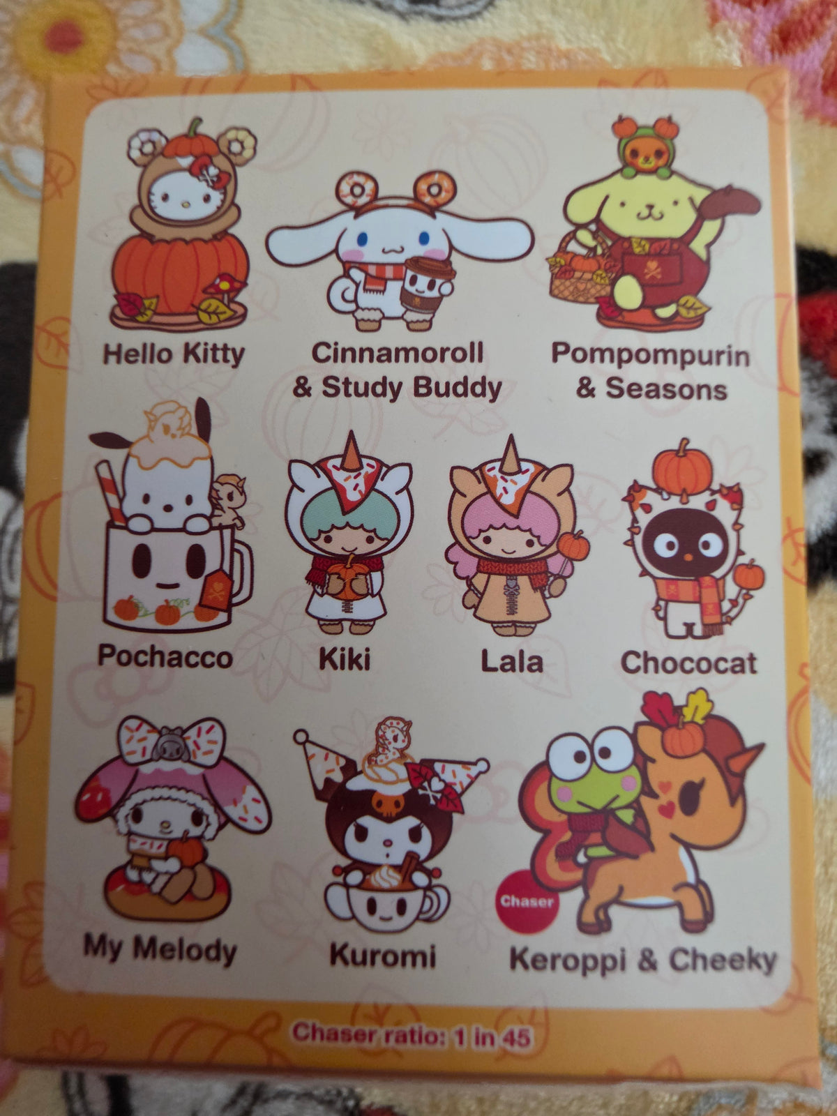 Tokidoki x Hello Kitty and Friends Fall Pumpkin Spice Figure Mystery Collection