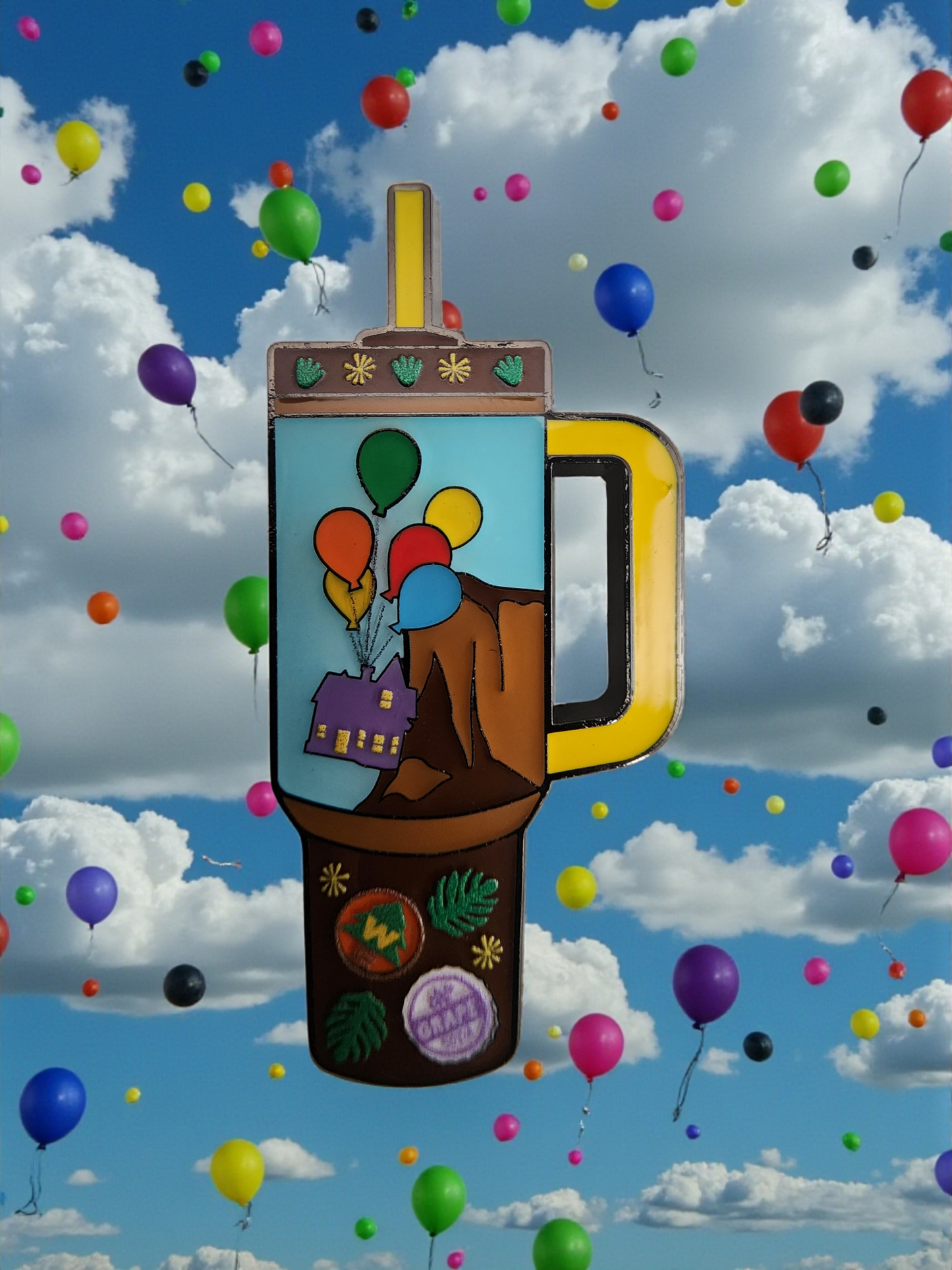 Loungefly Disney Pixar Movies Travel Cups Mystery Pins