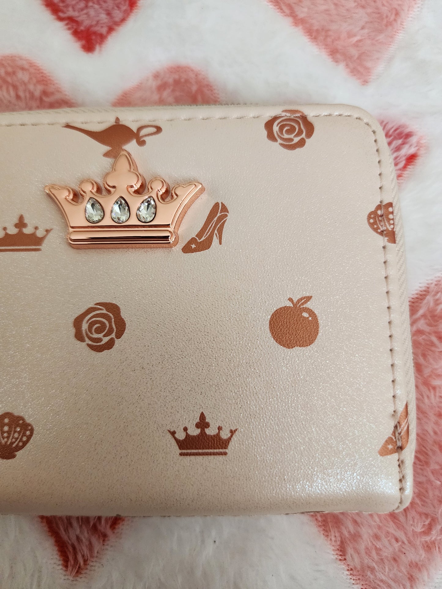 Loungefly Disney Princess Symbols Iridescent Wallet