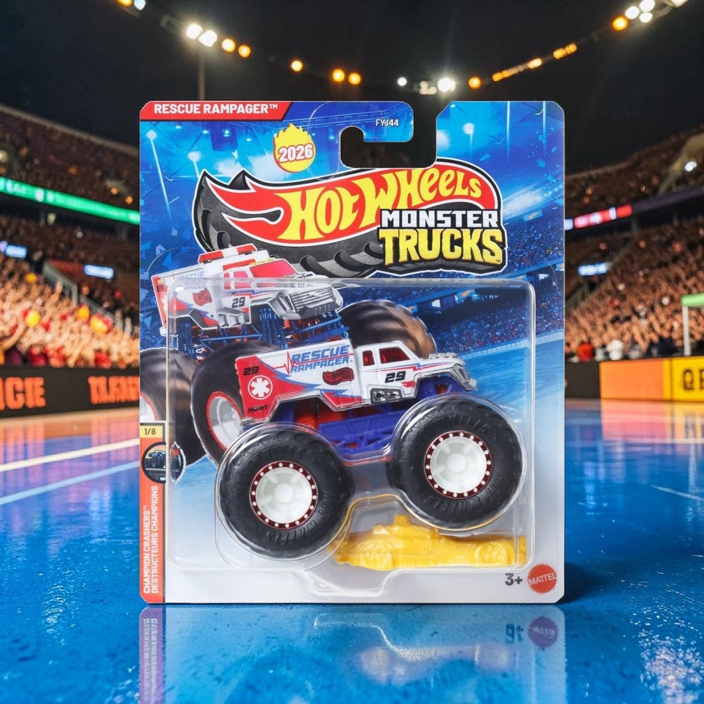 Hot Wheels Monster Trucks 1:64 Scale Vehicle 2026