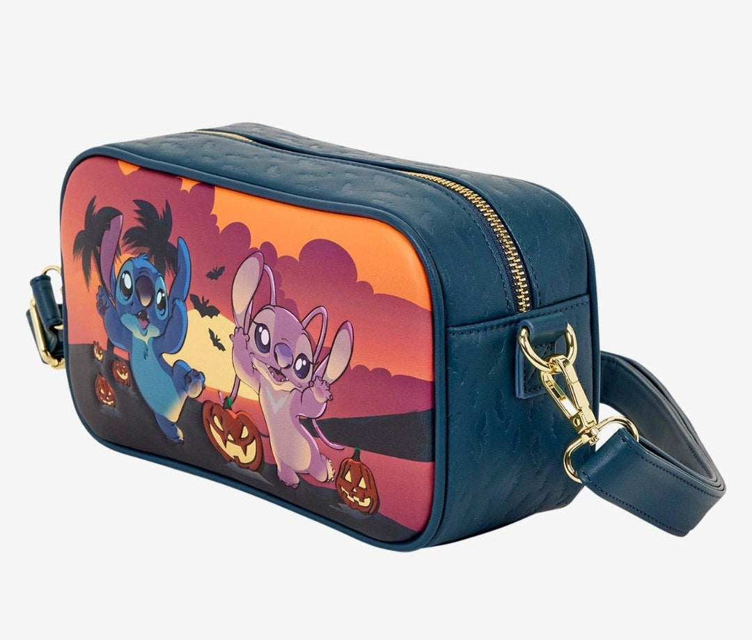 Loungefly Disney Lilo & Stitch Angel & Stitch Halloween Costumes Crossbody Bags