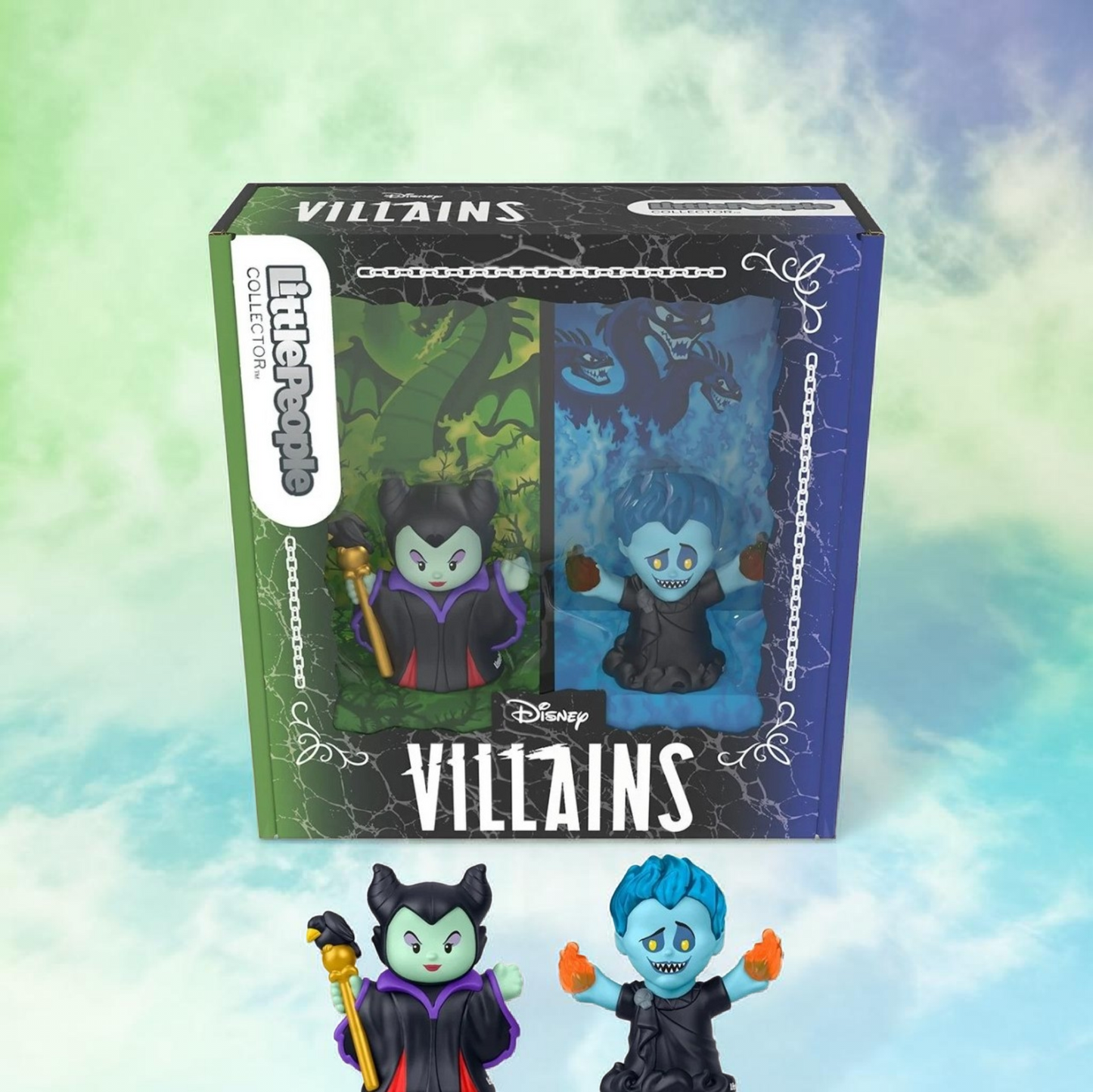 Fisher Price Little People Disney Villains Maleficent and Hades Collector Set