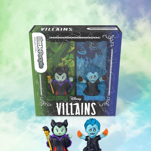 Fisher Price Little People Disney Villains Maleficent and Hades Collector Set