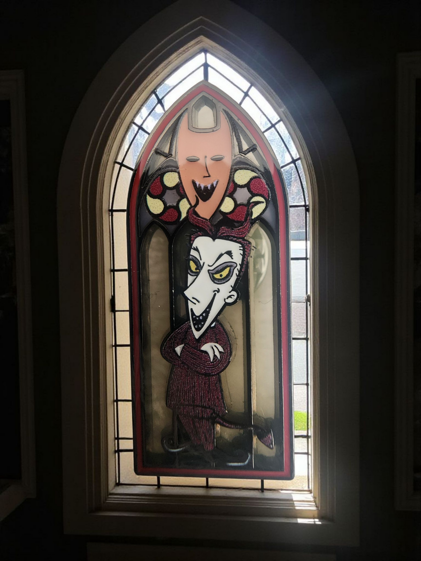 Loungefly Disney Nightmare Before Christmas Stained Glass Window Mystery Pins