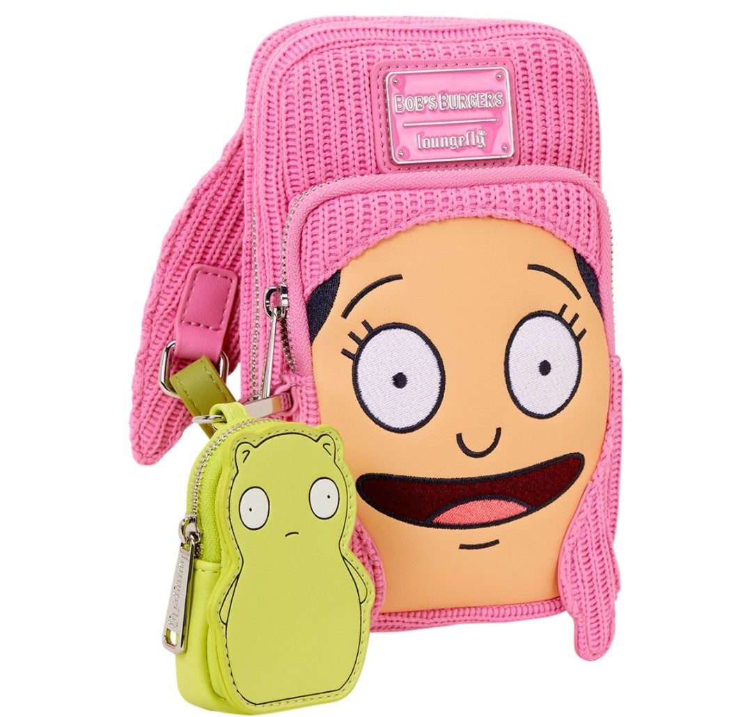 HH) Loungefly Bob's Burgers Louise Cosplay Cellphone Crossbody Bag with Coin Bag