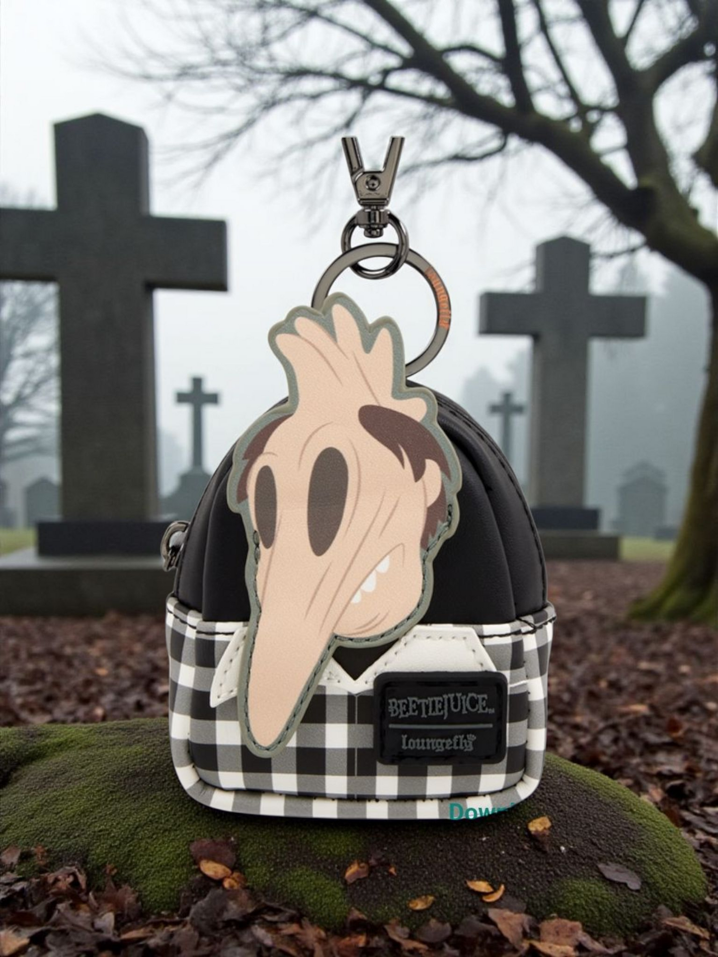 Loungefly Beetlejuice Exclusive Cosplay Mystery Mini Backpack Bag Clips