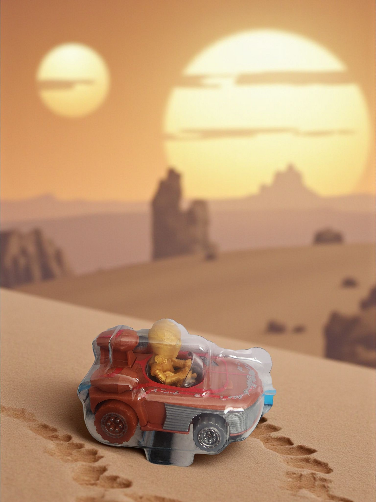 Hot Wheels Star Wars C-3PO 2025 RacerVerse Car