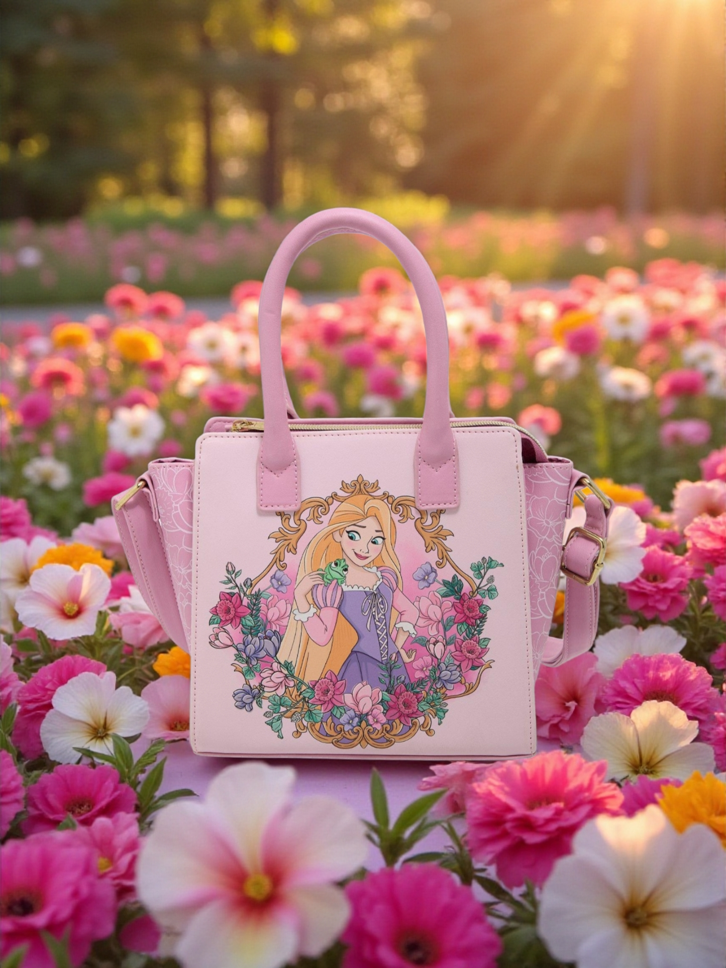 Loungefly Disney Rapunzel Tangled Mini Handbag