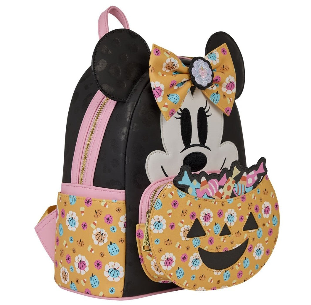 Loungefly Disney Minnie Mouse Pumpkin Halloween Backpack
