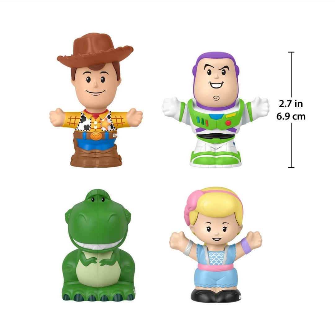 Fisher Price Little People Disney Toy Story 4pack Figure Set