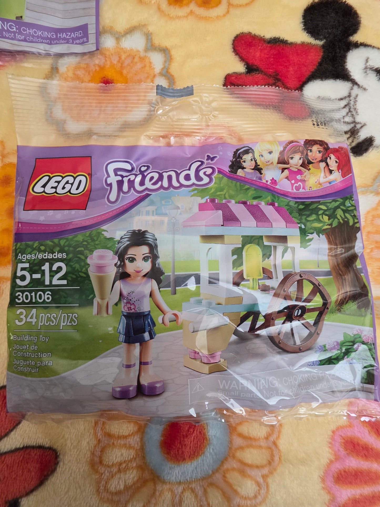 Lego Friends 30106 Emma 's Ice Cream Shop Set "Retired"