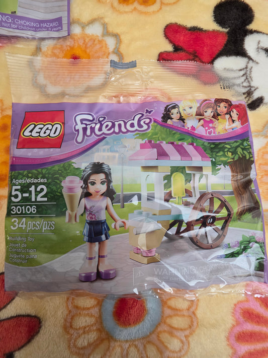 Lego Friends 30106 Emma 's Ice Cream Shop Set "Retired"