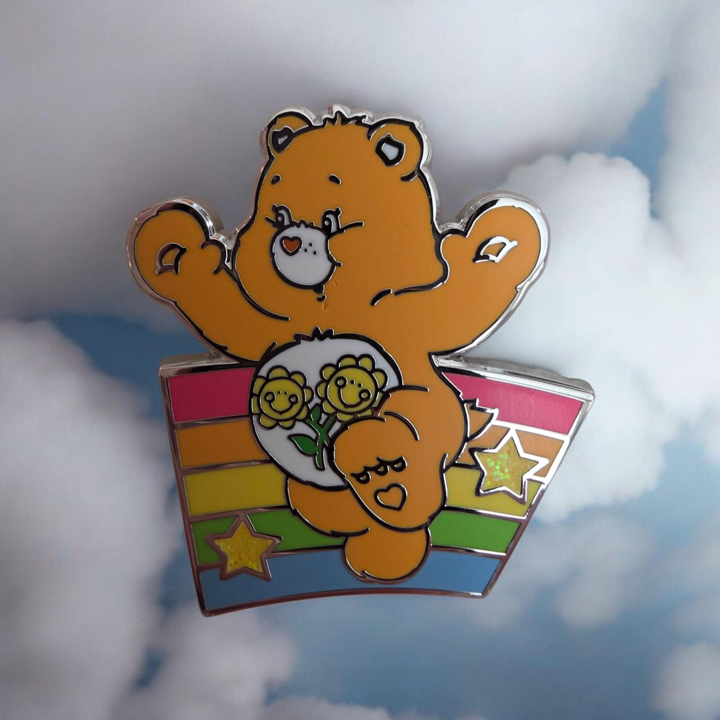 Loungefly Care Bears Rainbow Puzzle Mystery Pins