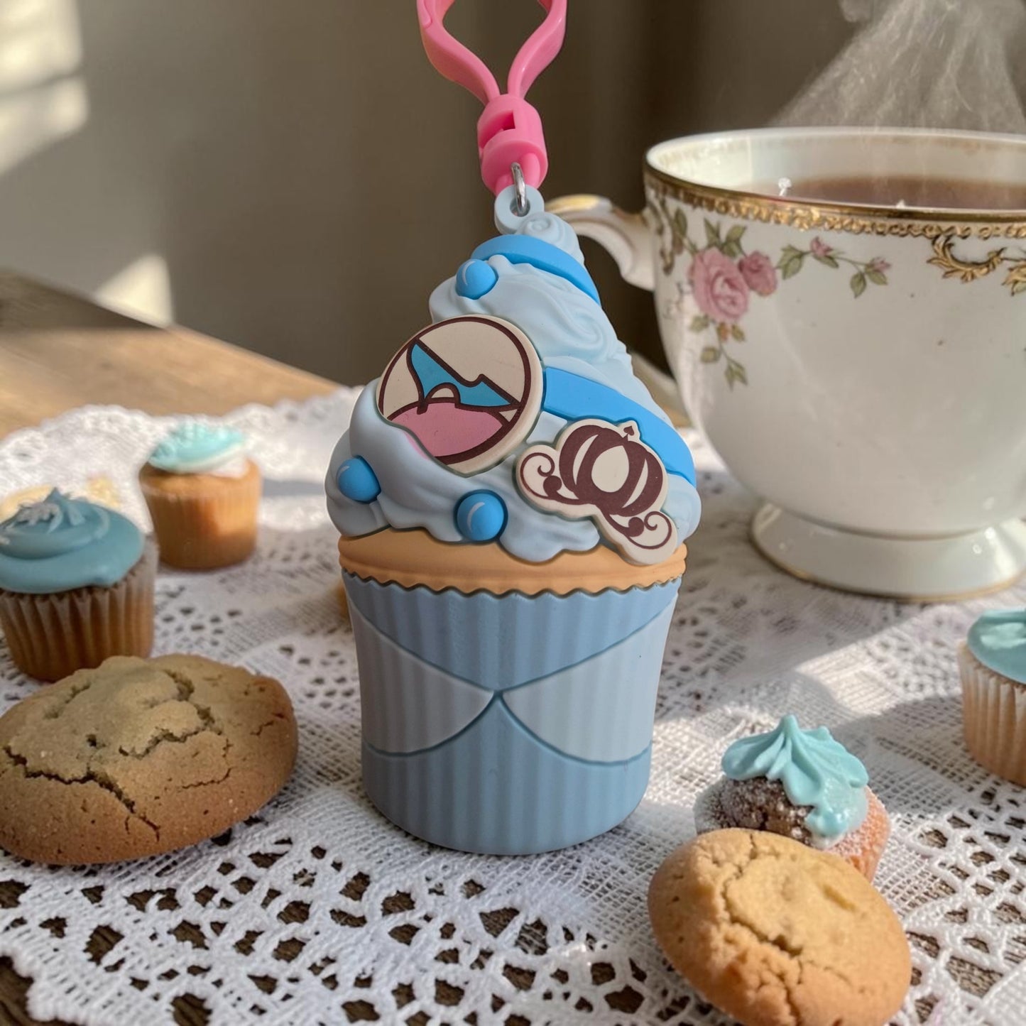 Disney Princesses Cupcakes Series 70 Scented 3D Foam Bag Clips