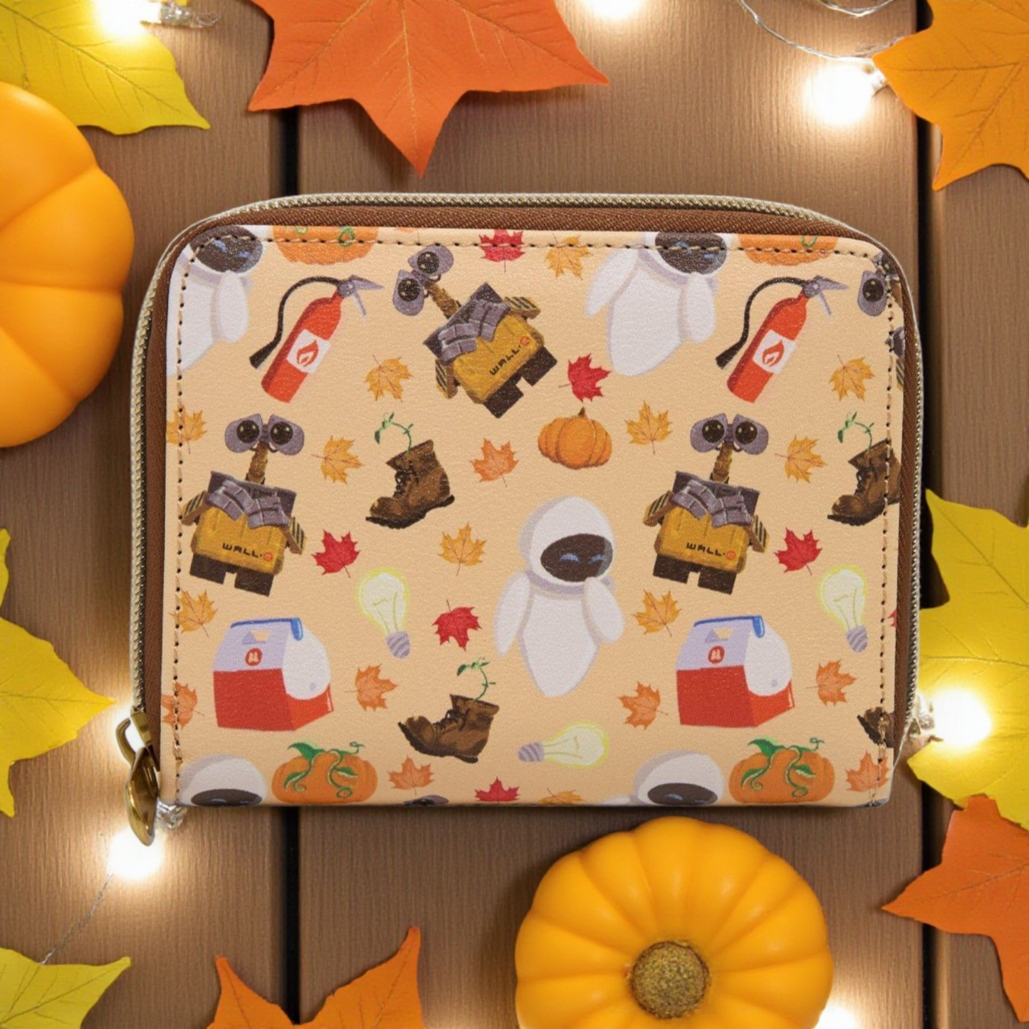 Loungefly Disney Wall-E and Eve Fall Wallet
