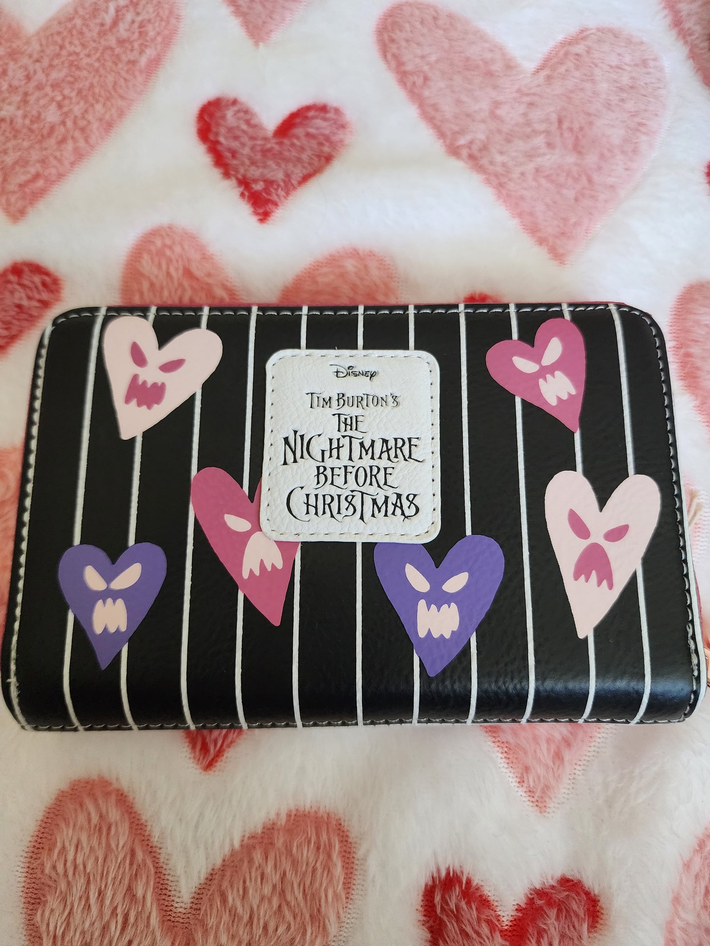 Loungefly Disney Nightmare Before Christmas Jack Skellington Valentine's Exclusive Wallet