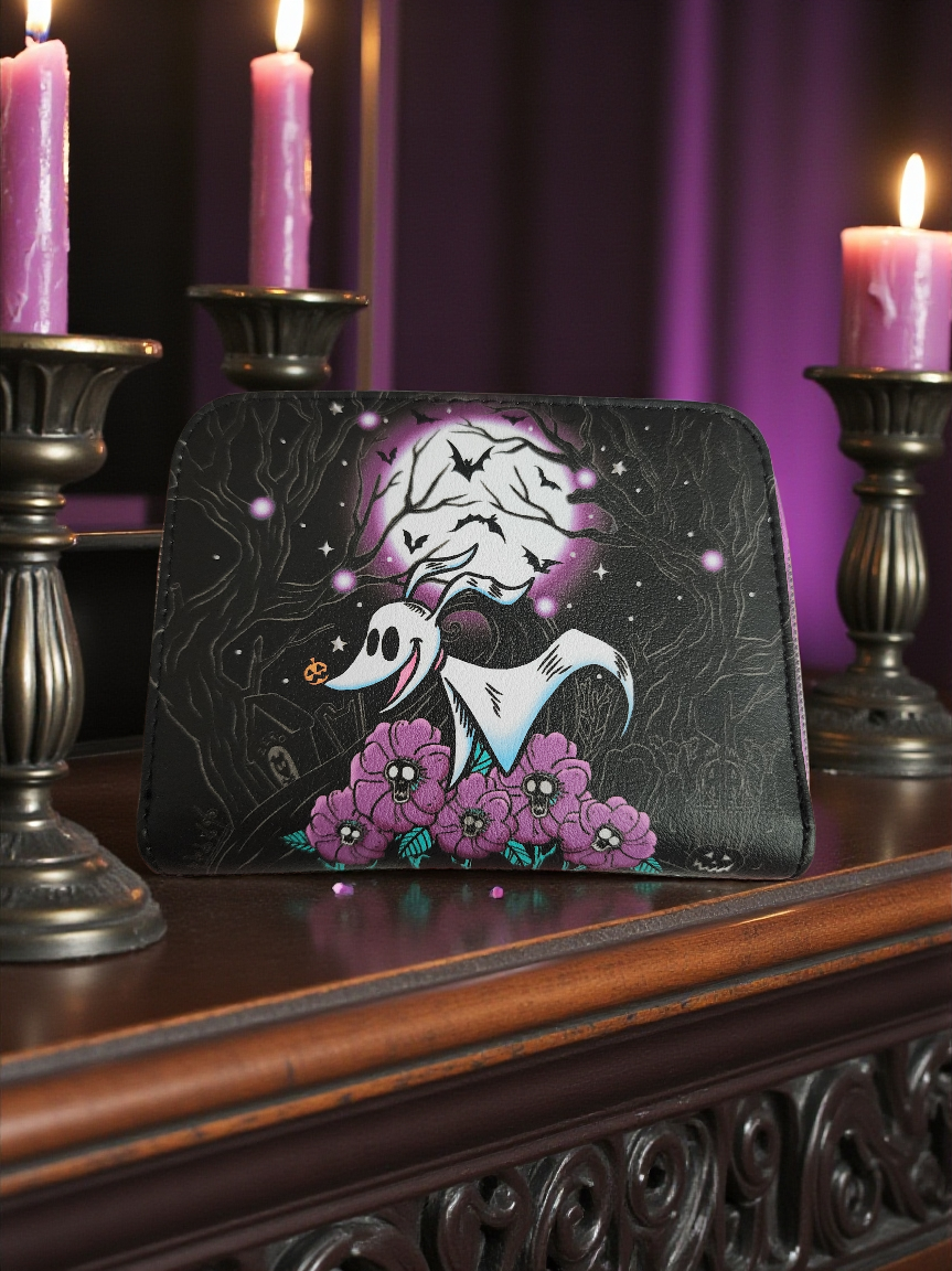Loungefly Disney Nightmare Before Christmas Zero Full Moon Wallet