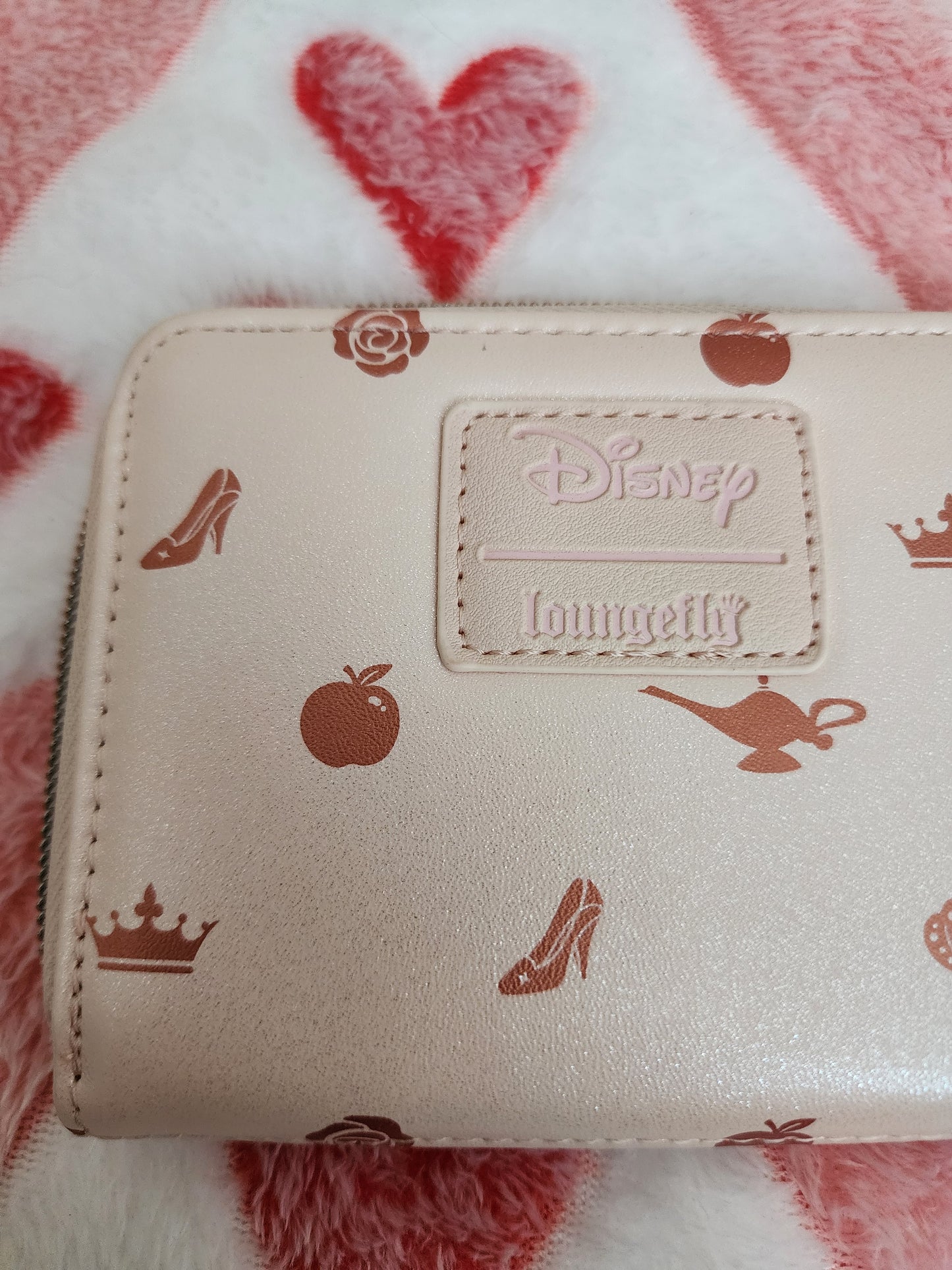 Loungefly Disney Princess Symbols Iridescent Wallet
