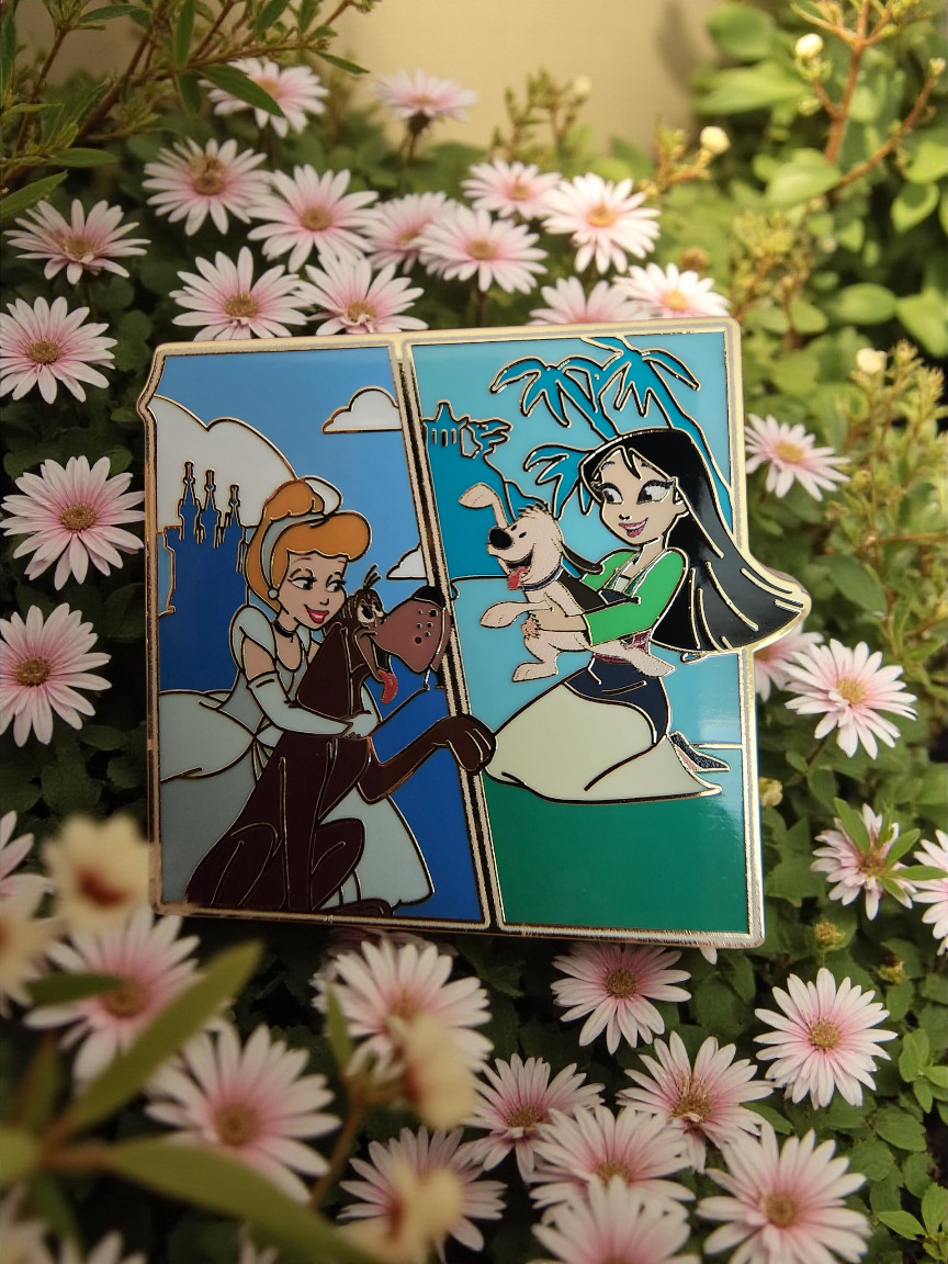 Loungefly Disney Princess Puzzle Collage Mystery Pins