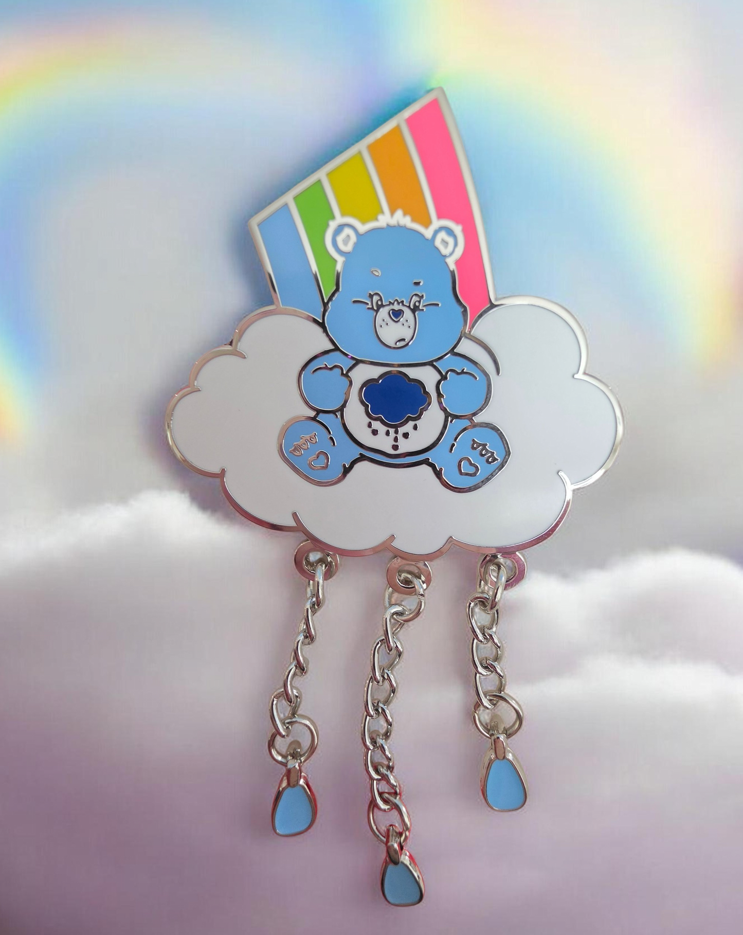 Loungefly Care Bears Rainbow Puzzle Mystery Pins