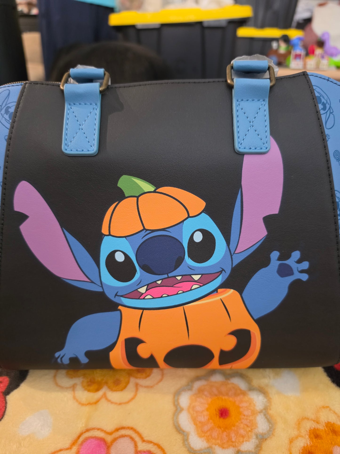 Loungefly Disney Stitch as a Pumpkin Halloween Handbag