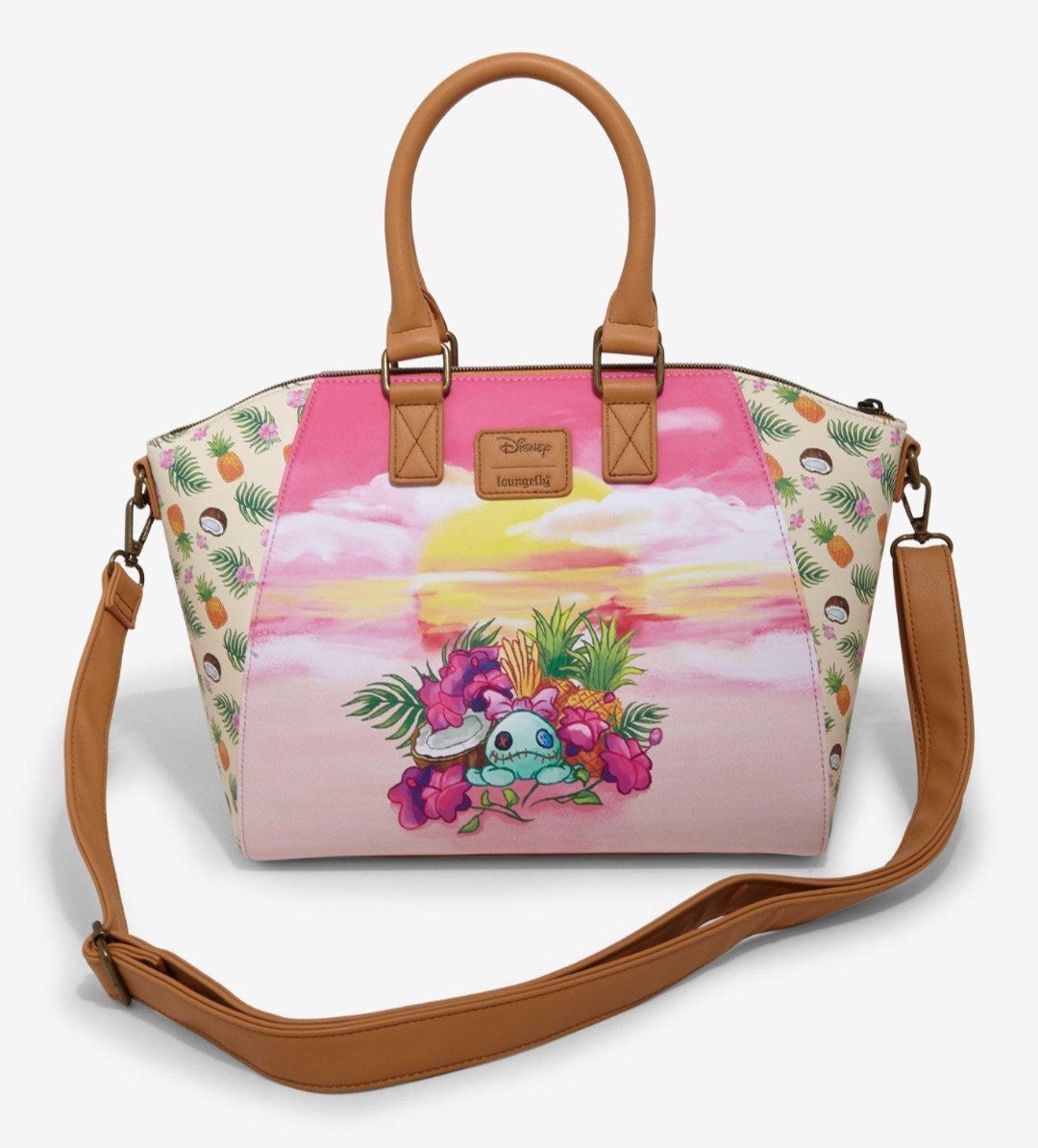 Loungefly Disney Stitch and Angel Valentine's Sunset Handbag