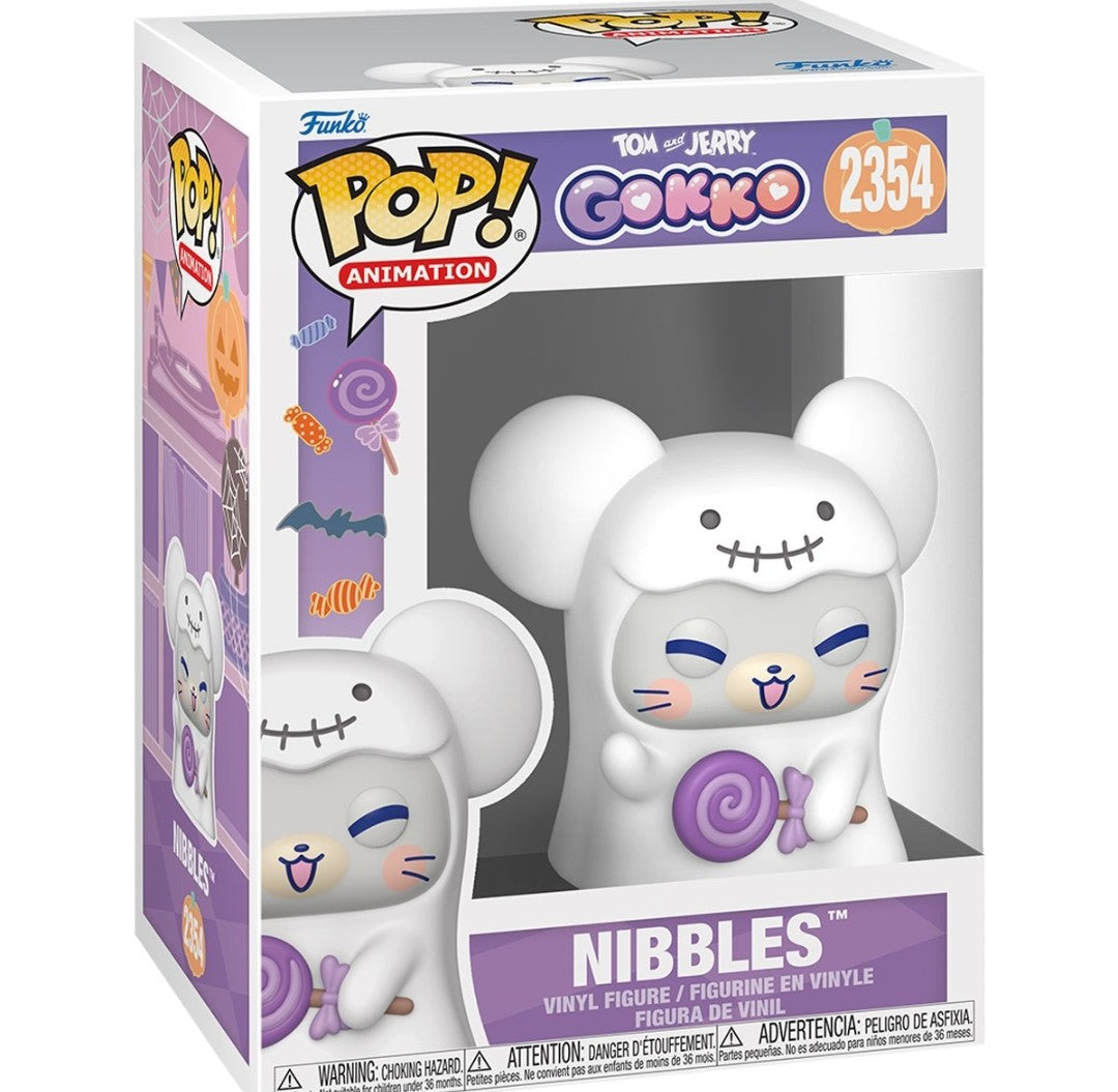 Funko Pop Tom and Jerry Gokko Nibbles Halloween Figure