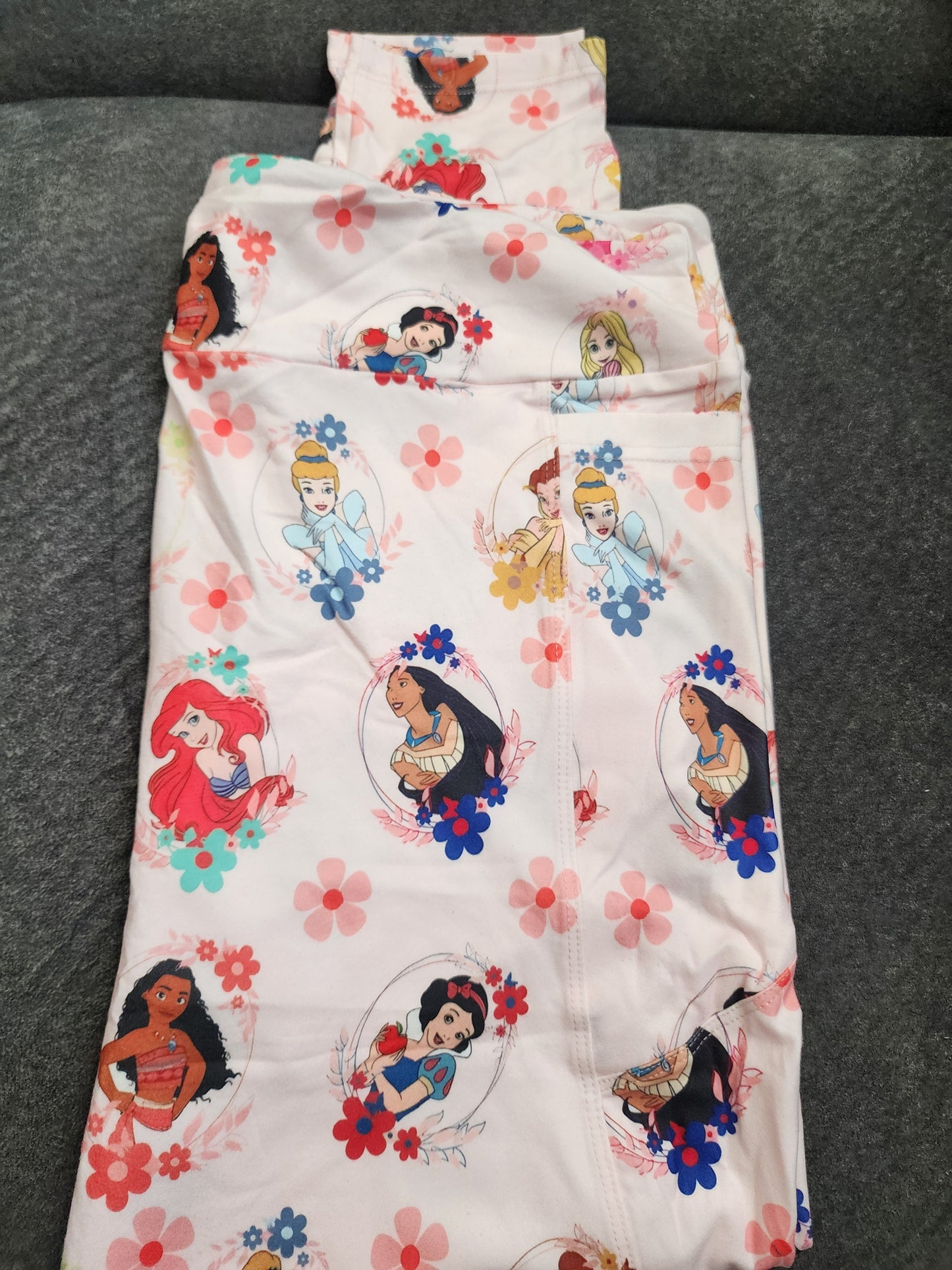 CP Disney Princess Floral Jogger Leggings