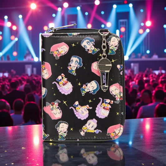 HUNTRX KPop Demon Hunters Chibi Wallet