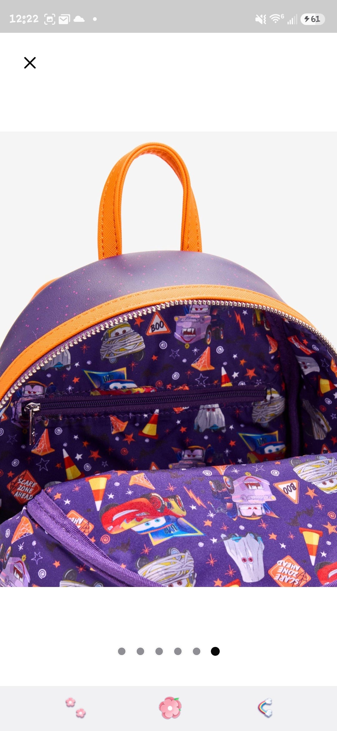 Loungefly Disney Mater and Lightning McQueen Halloween Costumes Backpack