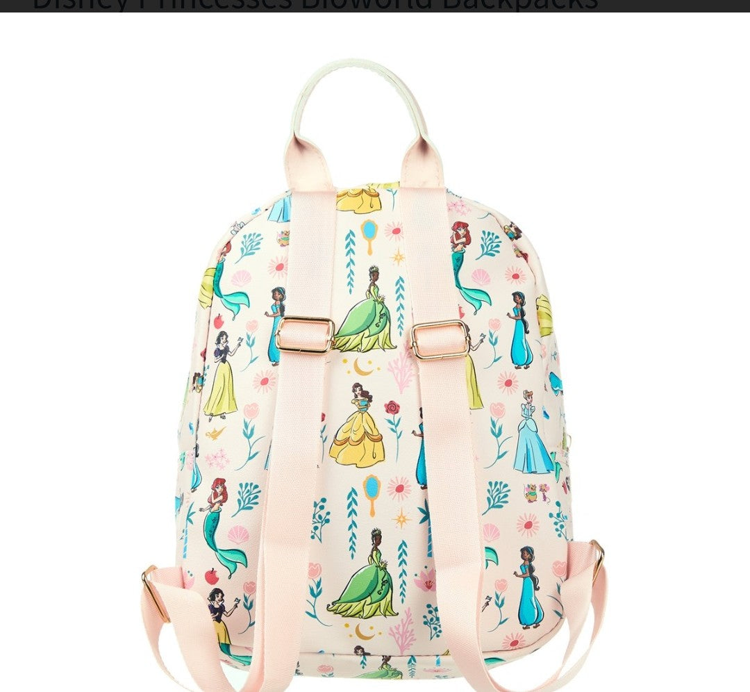 Disney Princesses All Over Print Mini-Backpack