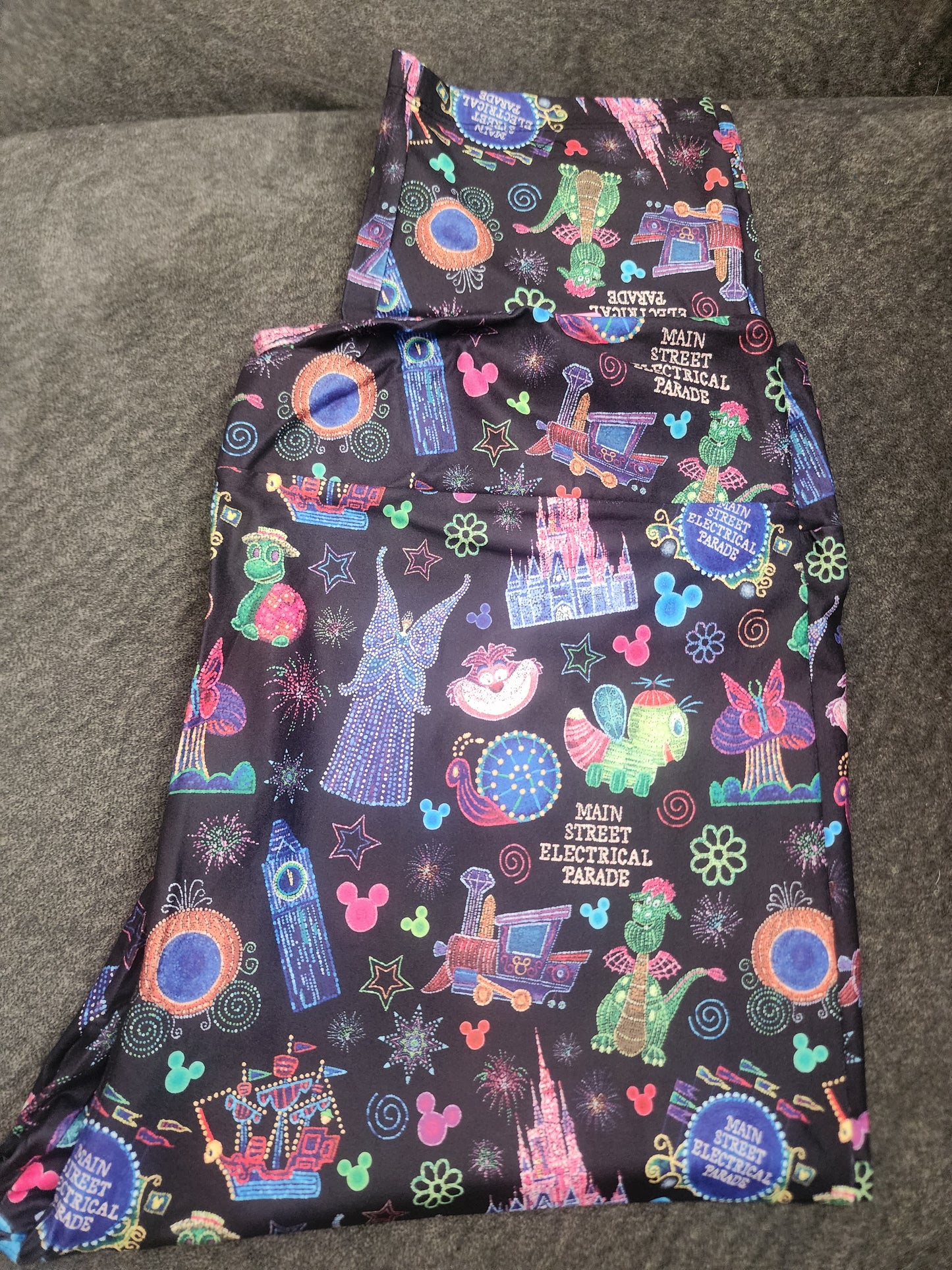 CP Disney Electric Light Parade Capri Leggings