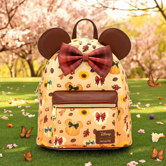 Loungefly Disney Minnie Mouse Fall Ears Backpack