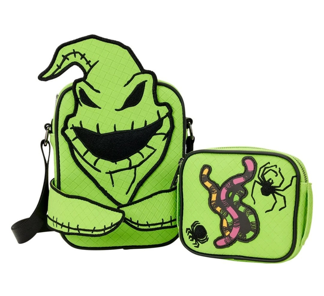 Loungefly Disney Nightmare Before Christmas Oggie Boogie Crossbuddies Bag
