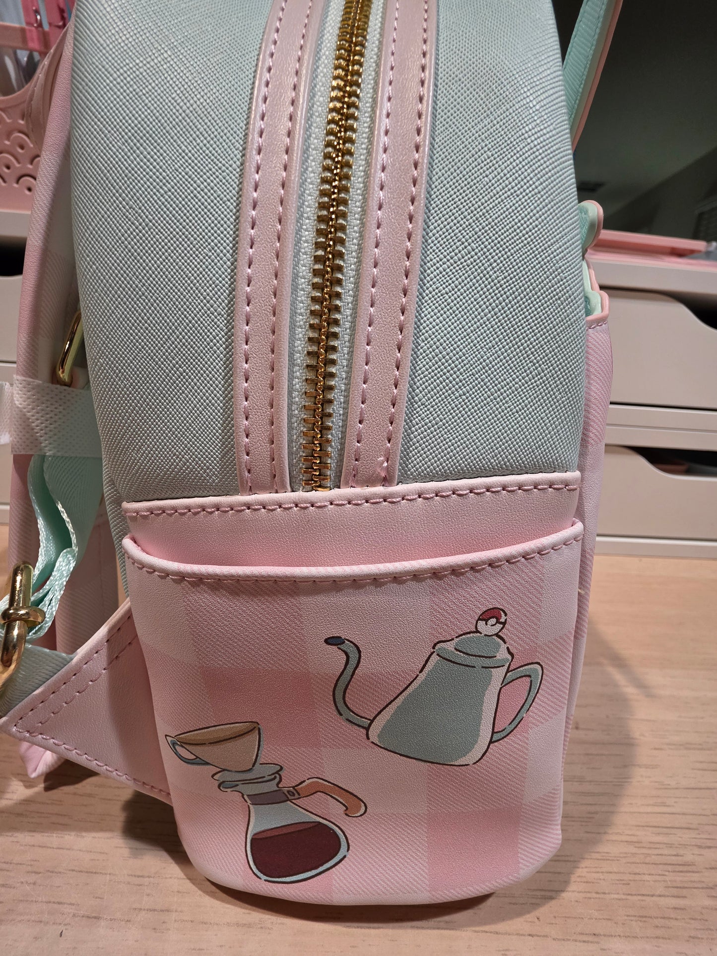 Loungefly Pokemon and Friends Cafe Dessert Exclusive Backpack