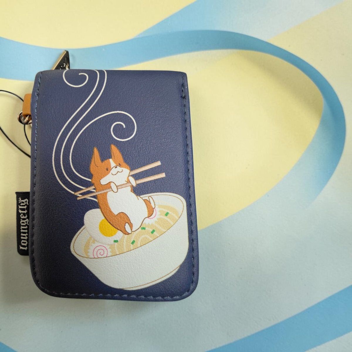 Loungefly Corgi Noodles Acorden Card Holder