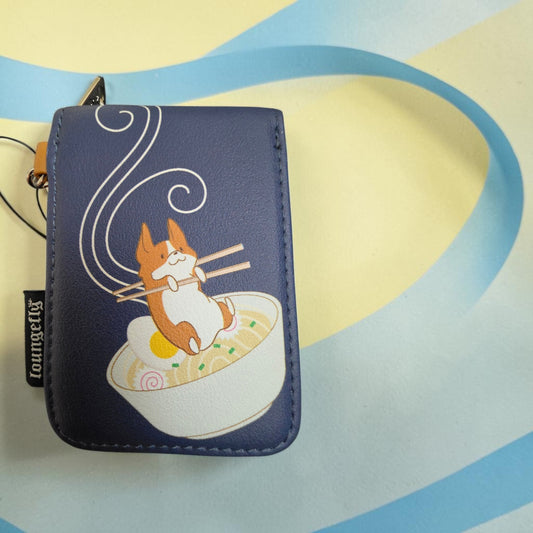 Loungefly Corgi Noodles Acorden Card Holder