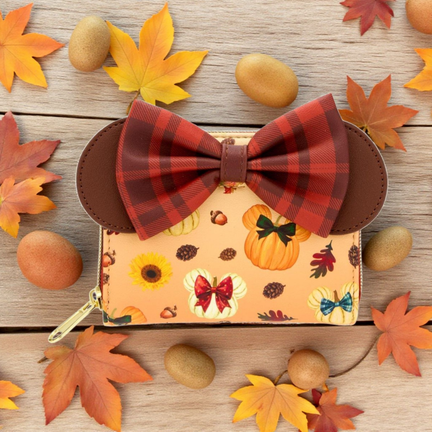 Loungefly Disney Minnie Mouse Fall Ears Wallet