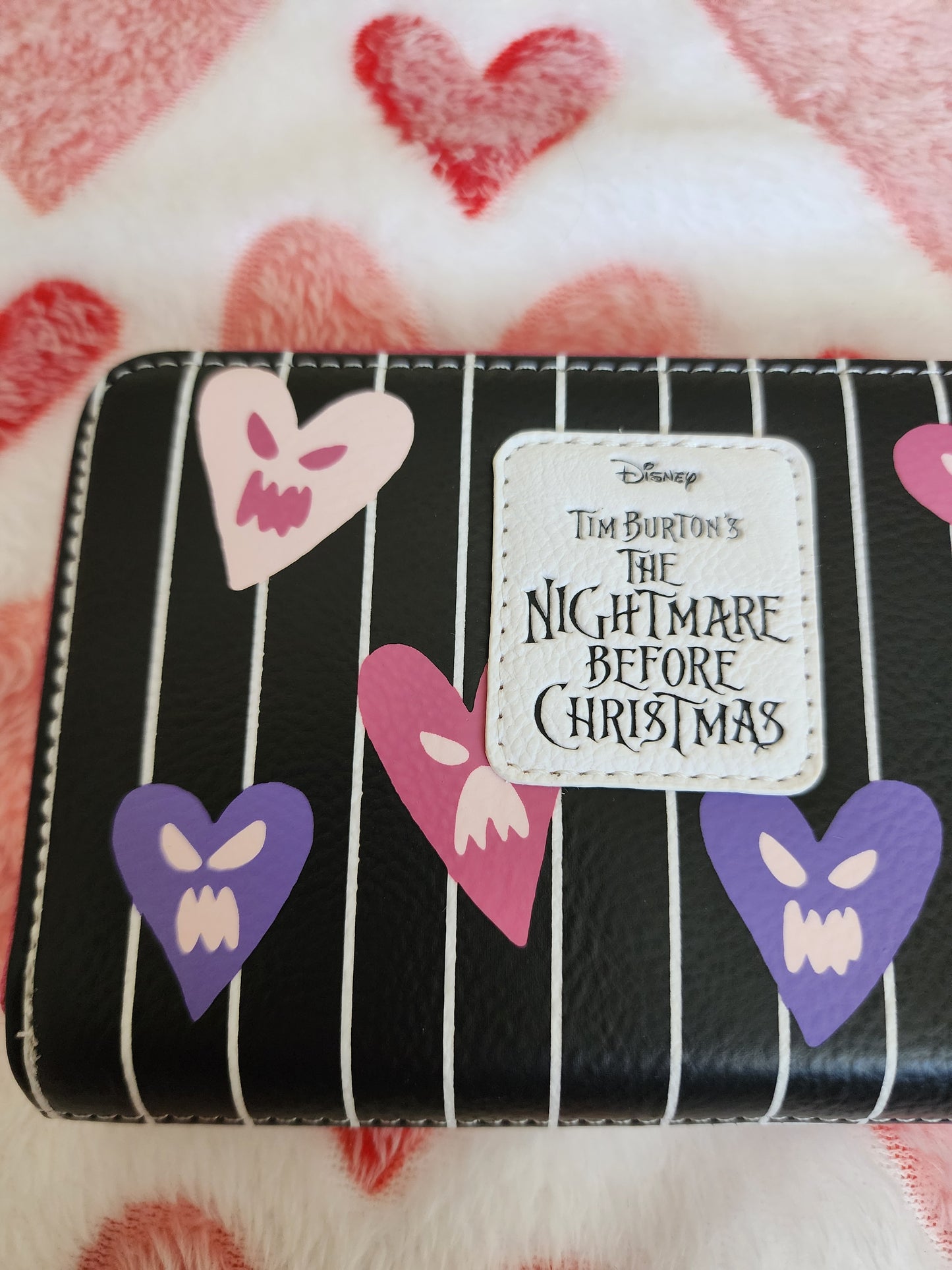 Loungefly Disney Nightmare Before Christmas Jack Skellington Valentine's Exclusive Wallet