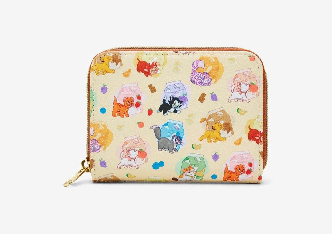 Loungefly Disney Cats Milk Carton Wallet