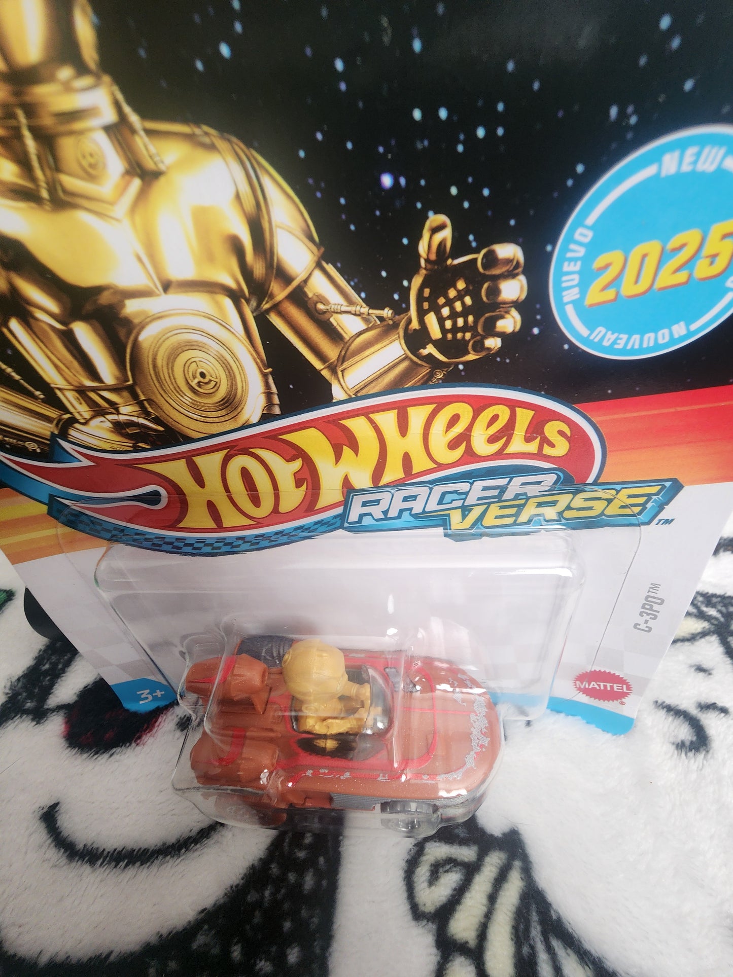 Hot Wheels Star Wars C-3PO 2025 RacerVerse Car