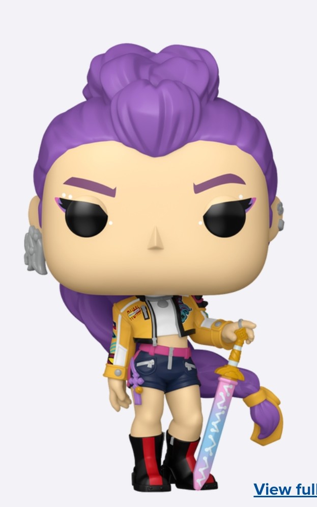 Funko Pop Netflix KPop Demon Hunters Rumi Pop Figure