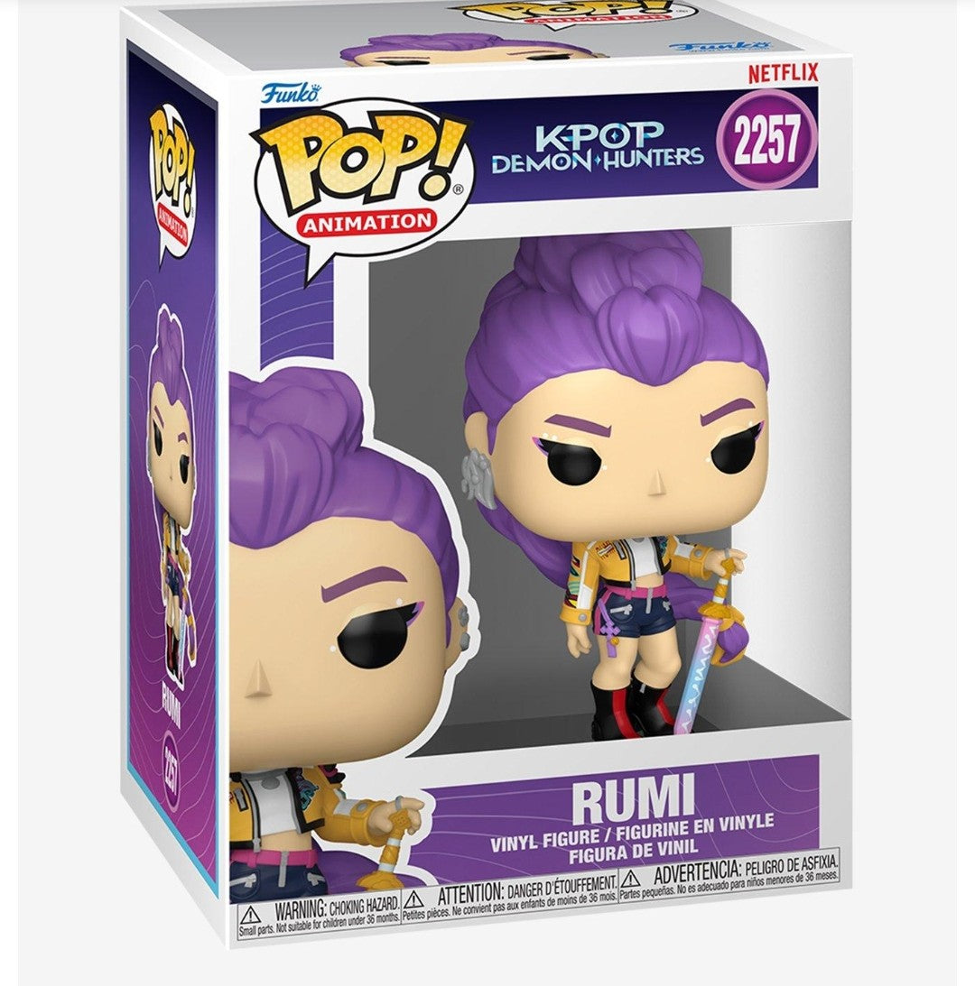 Funko Pop Netflix KPop Demon Hunters Rumi Pop Figure