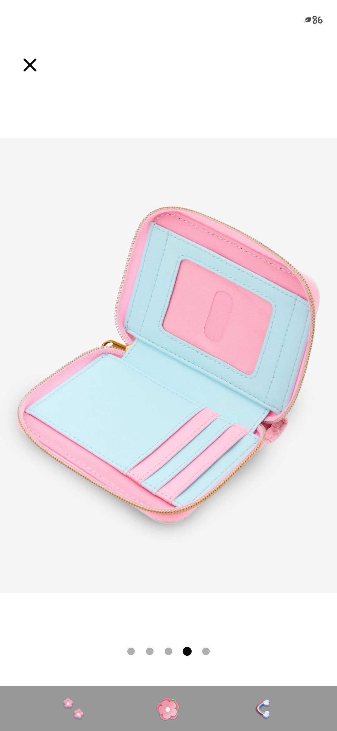 Loungefly Disney Aristocats Marie, Toulouse, and Berlioz Cherry Blossom Wallet