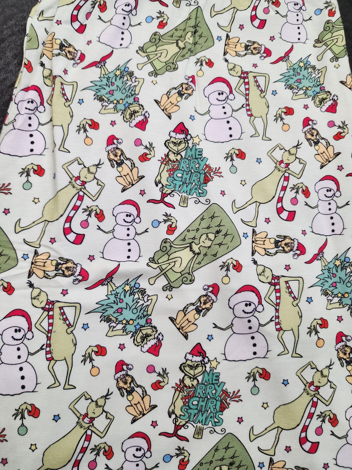 CP Dr. Seuss The Grinch Mean Holiday Jogger Leggings